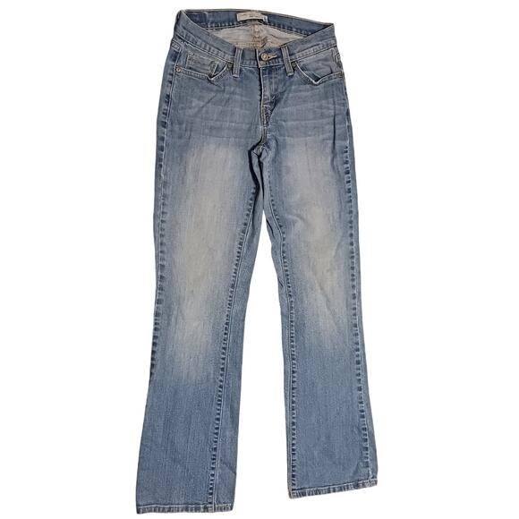 Levi Strauss Signature Women's Mid Rise Bootcut Jeans 26Wx30.5L - Picture 1 of 10